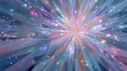 Abstract Radiating Light Burst Backgrounds