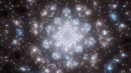 Abstract Radiating Light Burst Backgrounds
