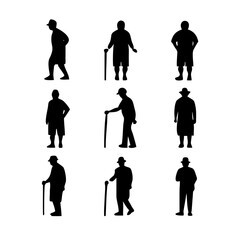 business people silhouettes