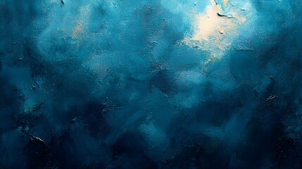 Tranquil Blue Sky with Clouds