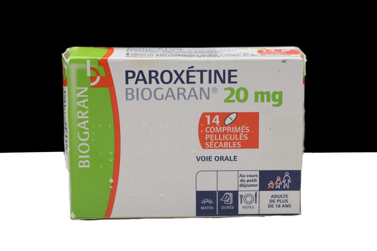 Boite de comprim&eacute;s s&eacute;cable Parox&eacute;tine de chez Biogaran