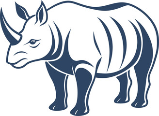 rhino vector illustration