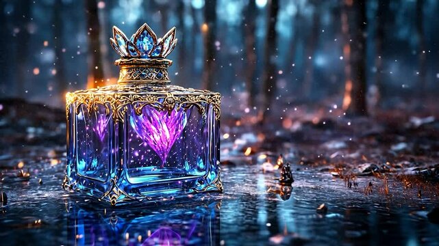 Enchanted Forest Potion: A Magical Elixer in a Mystical Setting