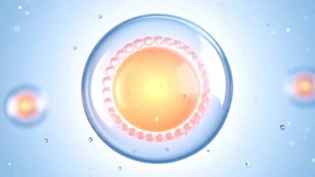 Animated Biological Cell Illustration