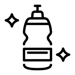 This Water Bottle icon is suitable for Bycycle, Sport, Healthy Lifestyle, etc