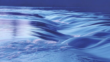 Flowing Water Abstract Nature Art