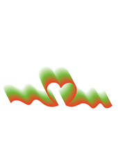 colorful jelly beans Gradient flag Bulgaria