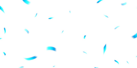 Light effect and zigzag ribbon falling from above on a beam of light, tinsel vector