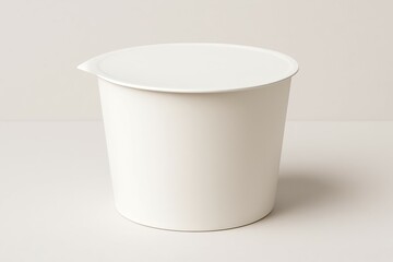 mockup of a ramen noodle instan cup