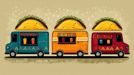 Savory tacos from vibrant food trucks, a culinary journey through mobile cuisine