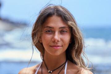 Beauty with heterochromia