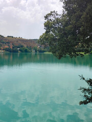 Lake in nature