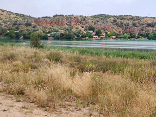 Lake in nature
