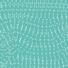 Abstract Teal and White Dotted Pattern Background Texture