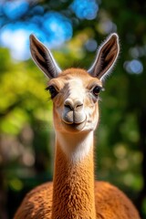 Obraz premium Smiling Llama