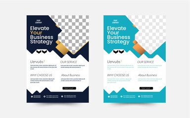 Business Flyer Template, perfect for any personal or corporate use. It’s ideal for any company project.	