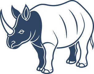 rhino vector illustration