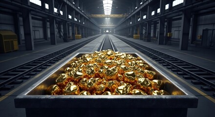 Gold Mining in an Industrial Facility