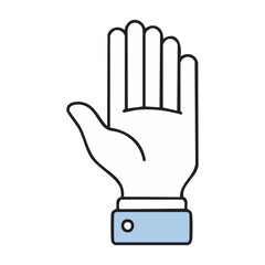 Obraz premium Hand icon.