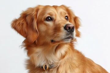 Close-up Portrait of a Golden Retriever