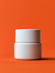 Dermatology-tested sunscreen product mockup, clean medical-style branding, laboratory-tested label, and clinical-grade presentation