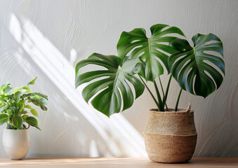 オシャレな観葉植物「モンステラ（Monstera deliciosa）」