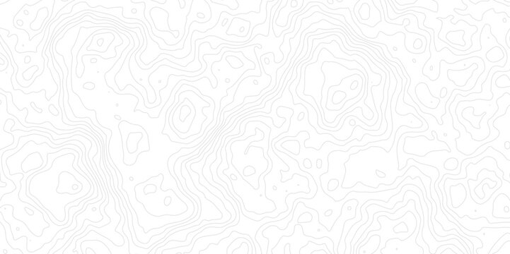 geographic contour map paper texture. terrain path isolated on a background.geographic mountain relief. retro topographic map. Abstract design with seamless pattern with lines topographic map.	