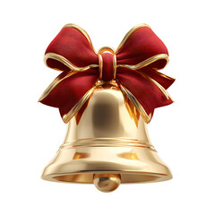 christmas bell isolated on white background