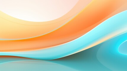Free smooth dynamic flowing abstract background vibrant color soft gradient wavy architectural space