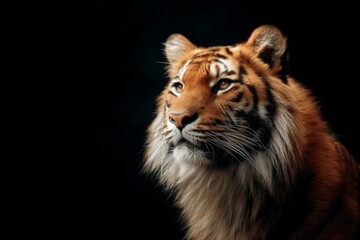 Fototapeta premium Close-up Portrait of a Majestic Tiger