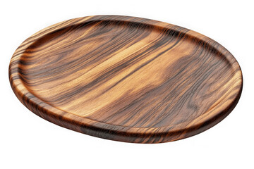 Wooden tray serving tray decorative tray rustic tray wood grain tray kitchenware home decor isolated on transparent background