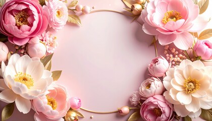 Obraz premium Floral arrangement display studio decorative image elegant environment close-up view nature aesthetics