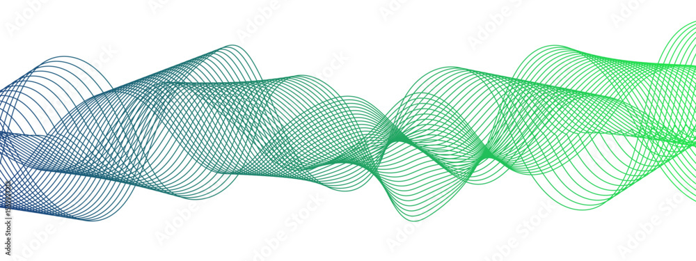 Poster abstract glowing modern wave dynamic flowing with futuristic technology and sound wave lines. gradie