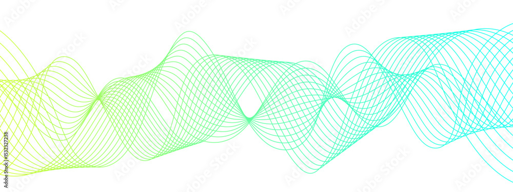 Poster abstract glowing modern wave dynamic flowing with futuristic technology and sound wave lines. gradie