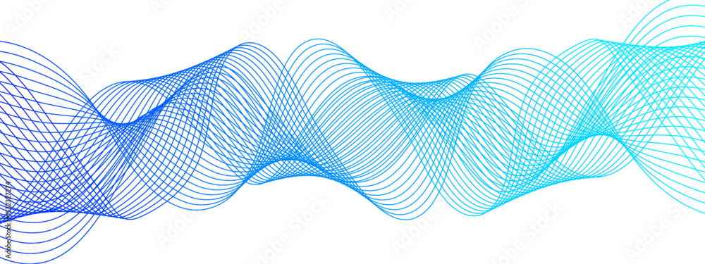 Poster abstract glowing modern wave dynamic flowing with futuristic technology and sound wave lines. gradie