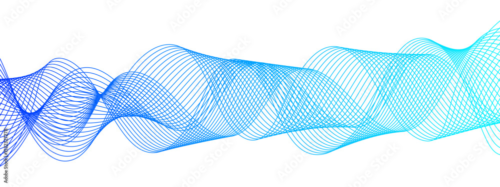 Poster abstract glowing modern wave dynamic flowing with futuristic technology and sound wave lines. gradie