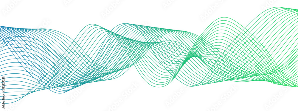 Poster abstract glowing modern wave dynamic flowing with futuristic technology and sound wave lines. gradie