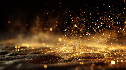Glowing Embers: Fiery Sparks & Metalwork Background