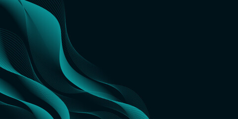 Vector abstract light lines in high speed technology concept. Image of speed on the road. Abstract background with neon glow.