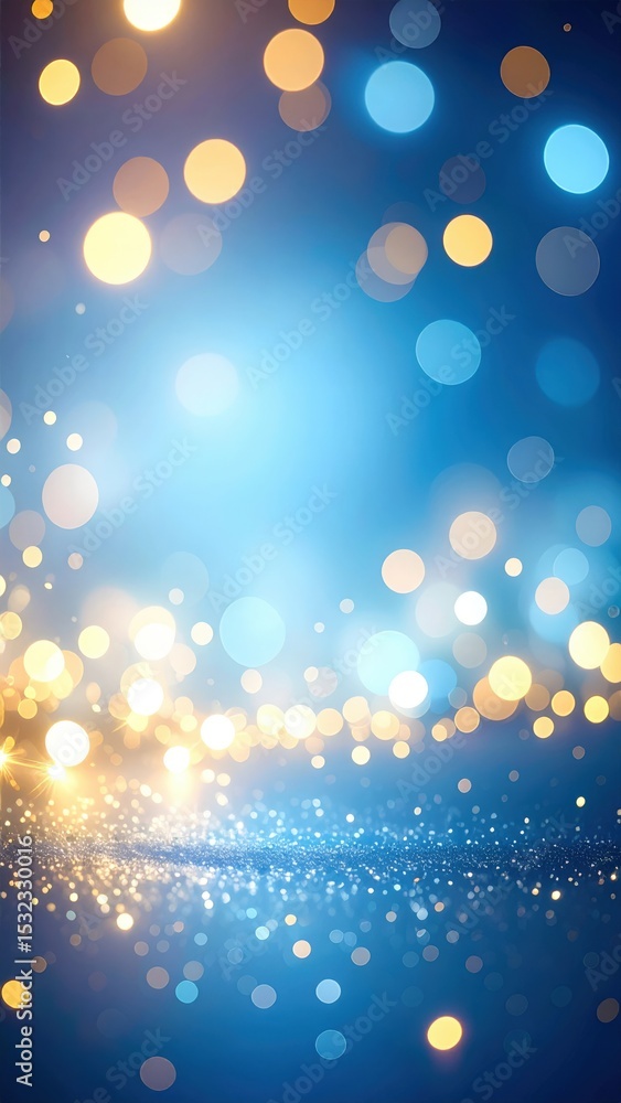 Poster festive light display abstract background digital art colorful bokeh vibrant atmosphere conceptual d