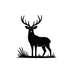 serene-deer-standing-graphic-illustration