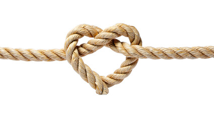 Obraz premium Rope Heart Knot