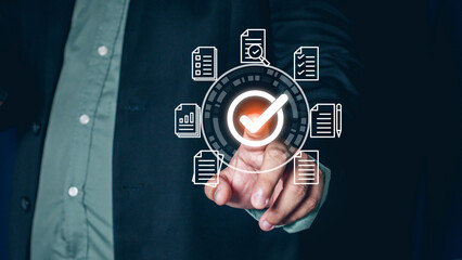 Quality management with Quality Assurance or QA and Quality Control or QC and improvement