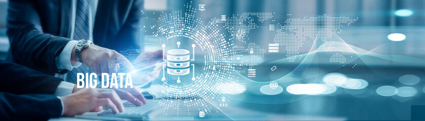 Business colleagues and analysts use Big Data to uncover patterns, optimize decisions, predict trends, improve operations, enhance customer insights, and drive data-driven strategies effectively.