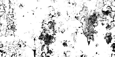 Grunge Dust and Scratch Texture on White Background Vintage Overlay Effect