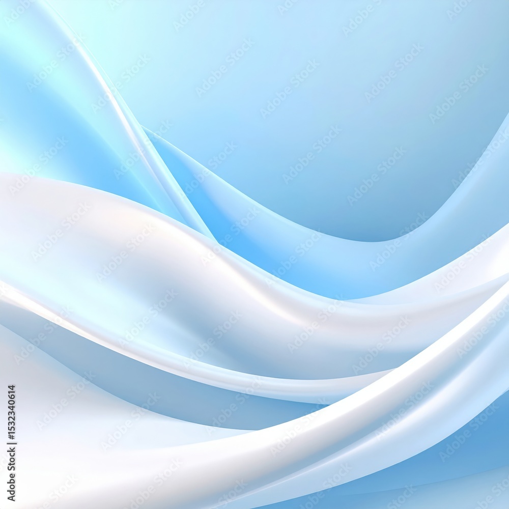 Poster fluid motion design abstract background digital art soft textures contemporary visual concept