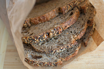 Pan multicereal con semillas / Multigrain Bread with Seeds