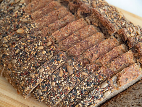 Pan multicereal con semillas / Multigrain Bread with Seeds