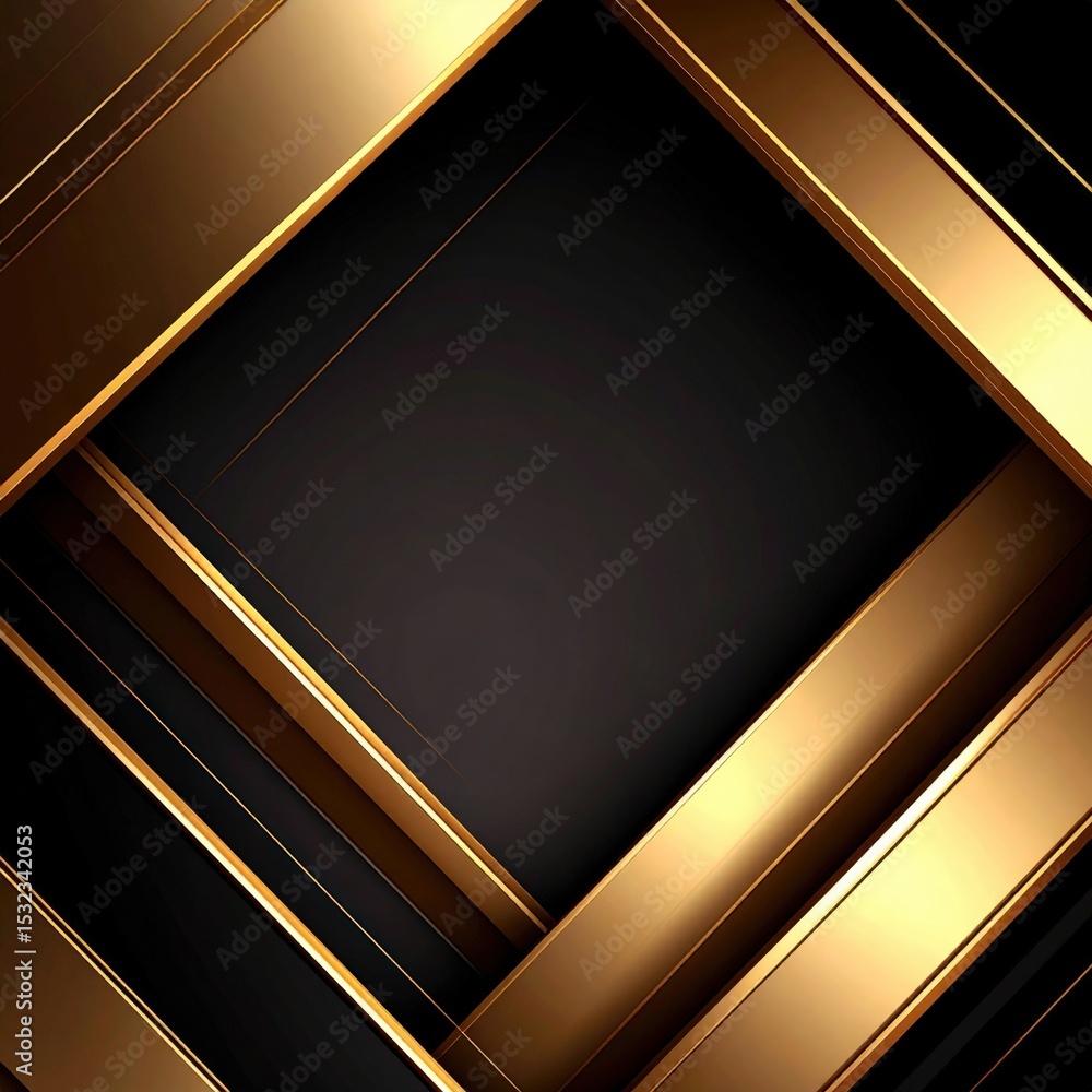 Poster dynamic golden background design digital art graphics abstract environment modern viewpoint creative