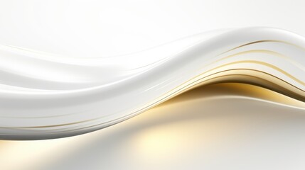 Abstract flowing white background with glowing vibrant resembling waves  futuristic architecture space creating a serene and modern aesthetic